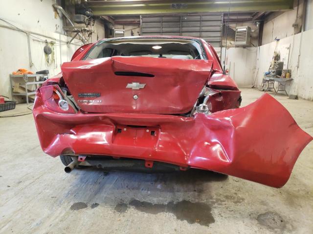 1G1AL55F777229050 - 2007 CHEVROLET COBALT 4D RED photo 9