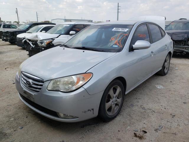 KMHDU4AD1AU099058 - 2010 HYUNDAI ELANTRA SILVER photo 2