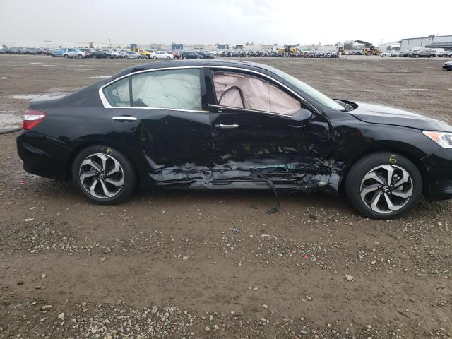 1HGCR3F00HA017464 - 2017 HONDA ACCORD EXL BLACK photo 9