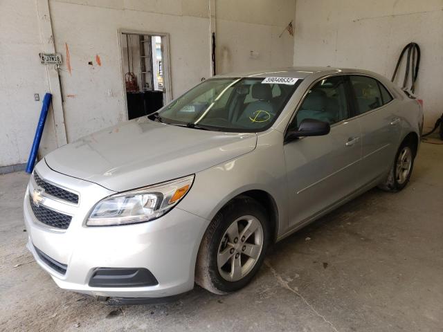 1G11B5SA1DF337838 - 2013 CHEVROLET MALIBU LS SILVER photo 2