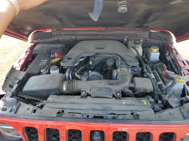 1C6JJTBG8ML530418 - 2021 JEEP GLADIATOR RED photo 7