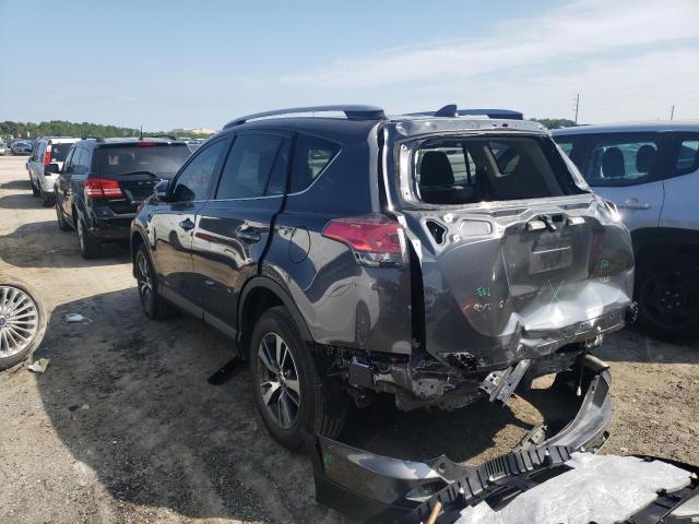 2T3WFREV0JW514834 - 2018 TOYOTA RAV 4 GRAY photo 3