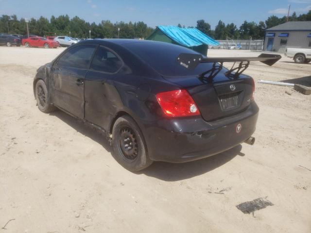 JTKDE177370181397 - 2007 TOYOTA SCION TC შავი ფოტო 3
