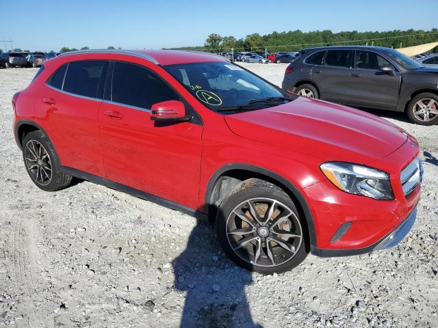 WDCTG4EB3HJ334713 - 2017 MERCEDES-BENZ GLA 250 RED photo 1