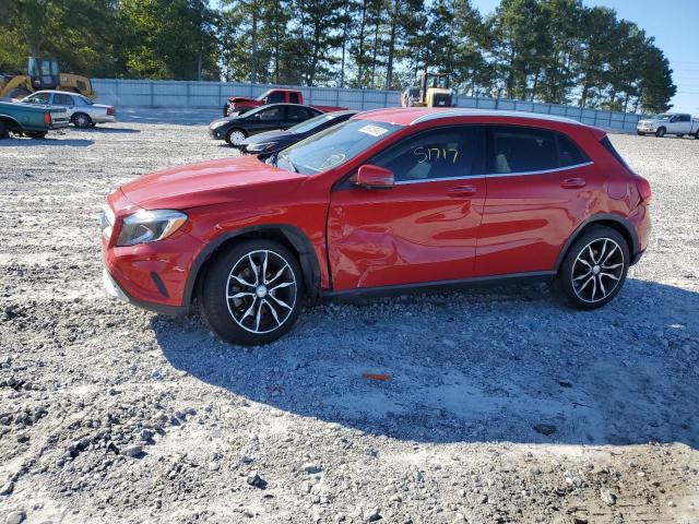 WDCTG4EB3HJ334713 - 2017 MERCEDES-BENZ GLA 250 RED photo 9