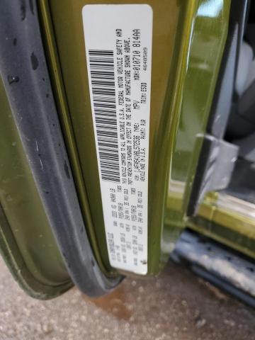 1J4FA54108L572536 - 2008 JEEP WRANGLER S GREEN photo 10