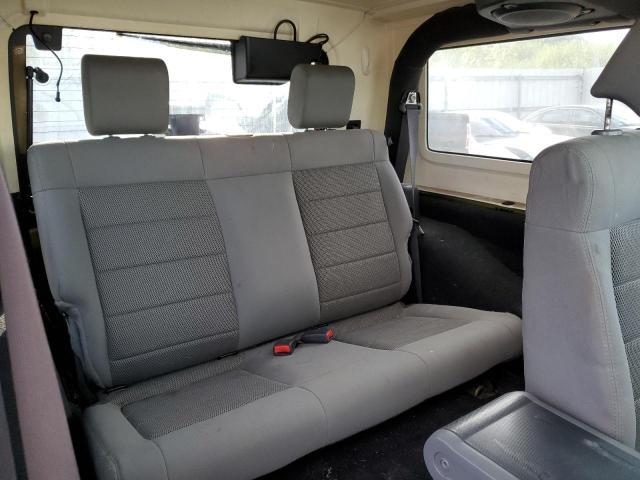 1J4FA54108L572536 - 2008 JEEP WRANGLER S GREEN photo 6