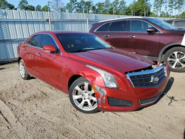 1G6AB5RX8E0123194 - 2014 CADILLAC ATS LUXURY RED photo 1