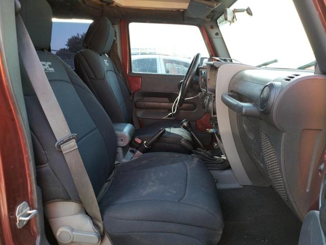 1J4GA59127L118087 - 2007 JEEP WRANGLER S BURGUNDY photo 5