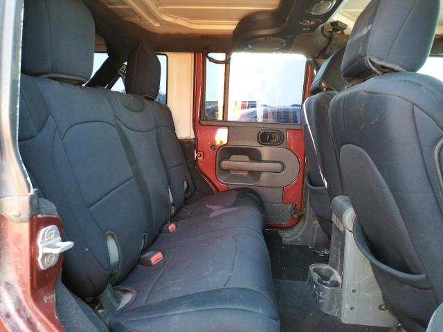 1J4GA59127L118087 - 2007 JEEP WRANGLER S BURGUNDY photo 6