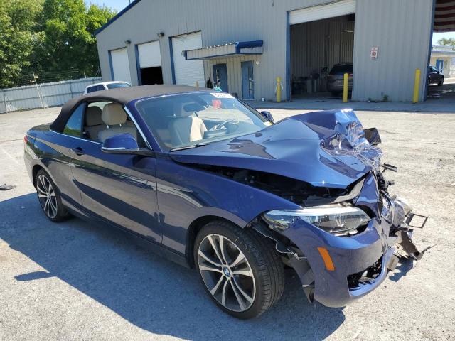 WBA2K1C55JVB64509 - 2018 BMW 230XI BLUE photo 1