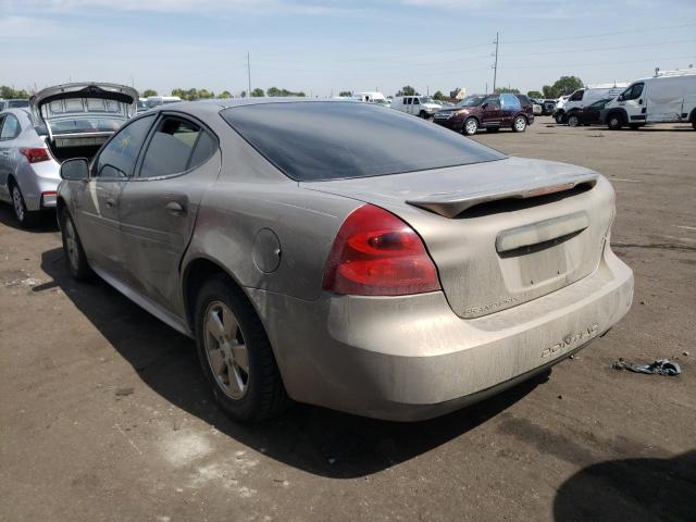 2G2WP552371163404 - 2007 PONTIAC GRAND PRIX ვერცხლისფერი ფოტო 3