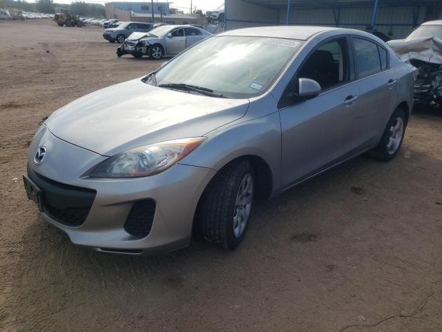 JM1BL1U75D1831362 - 2013 MAZDA 3 I SILVER photo 2