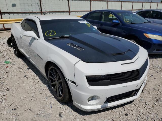 2G1FB1ED2B9110748 - 2011 CHEVROLET CAMARO LT WHITE photo 1