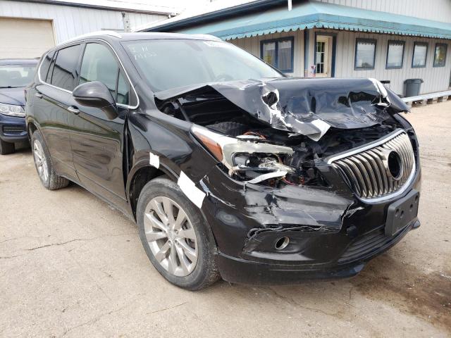 LRBFX1SAXJD115358 - 2018 BUICK ENVISION E BLACK photo 1