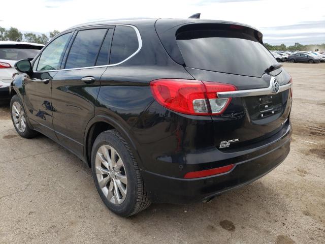 LRBFX1SAXJD115358 - 2018 BUICK ENVISION E BLACK photo 3