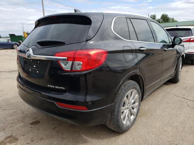 LRBFX1SAXJD115358 - 2018 BUICK ENVISION E BLACK photo 4