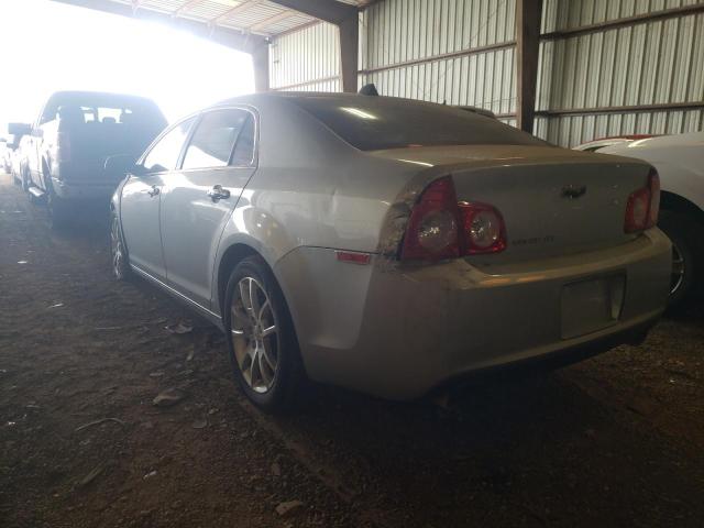 1G1ZG5E75CF107349 - 2012 CHEVROLET MALIBU LTZ ვერცხლისფერი ფოტო 3