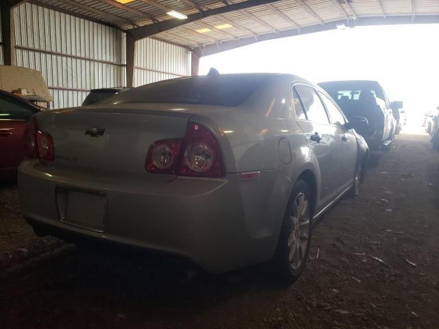 1G1ZG5E75CF107349 - 2012 CHEVROLET MALIBU LTZ ვერცხლისფერი ფოტო 4