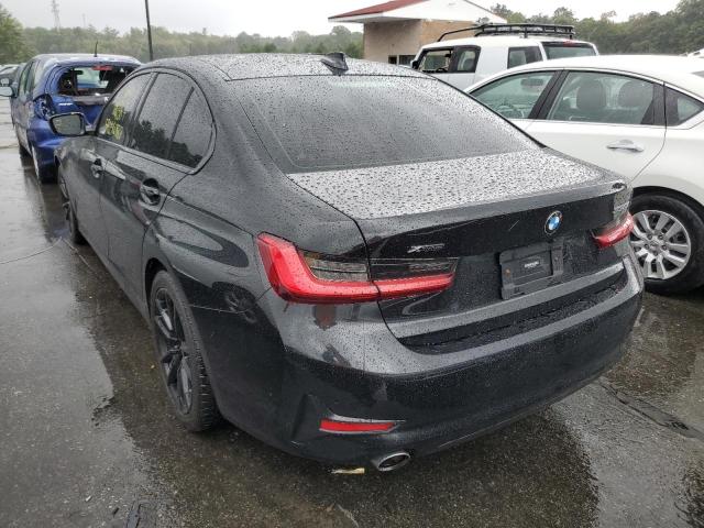 3MW5R7J07M8B66687 - 2021 BMW 330XI BLACK photo 3