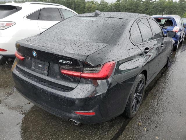 3MW5R7J07M8B66687 - 2021 BMW 330XI BLACK photo 4