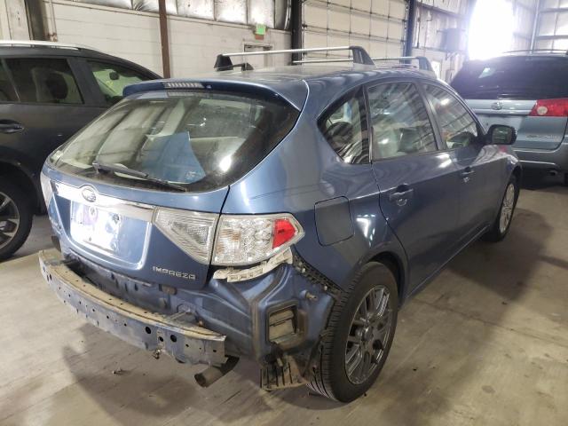 JF1GH6B63AH815989 - 2010 SUBARU IMPREZA 2. BLUE photo 4