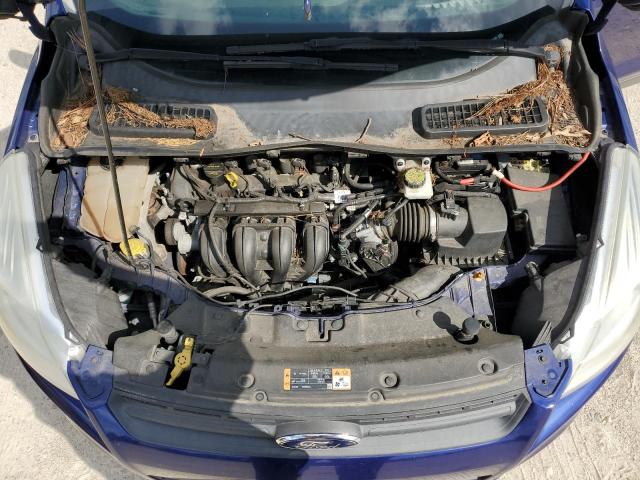 1FMCU0F79EUB22485 - 2014 FORD ESCAPE S BLUE photo 7