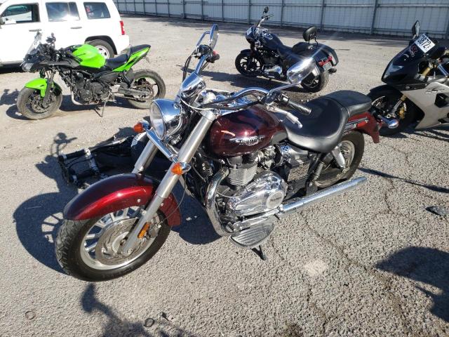 SMT905RN6FT676383 - 2015 TRIUMPH MOTORCYCLE AMERICA BURGUNDY photo 2
