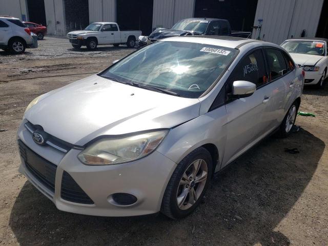 1FADP3F28EL368249 - 2014 FORD FOCUS SILVER photo 2