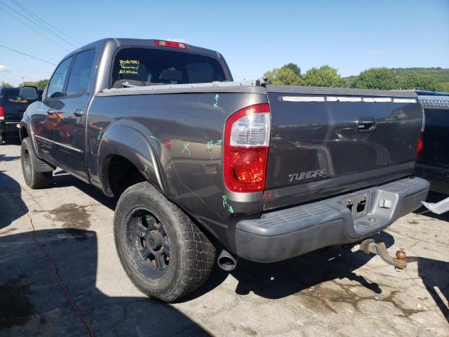 5TBDT44146S507968 - 2006 TOYOTA TUNDRA DOU GRAY photo 3