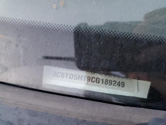 3C6TD5HT9CG189249 - 2012 DODGE RAM 2500 S თეთრი ფოტო 10