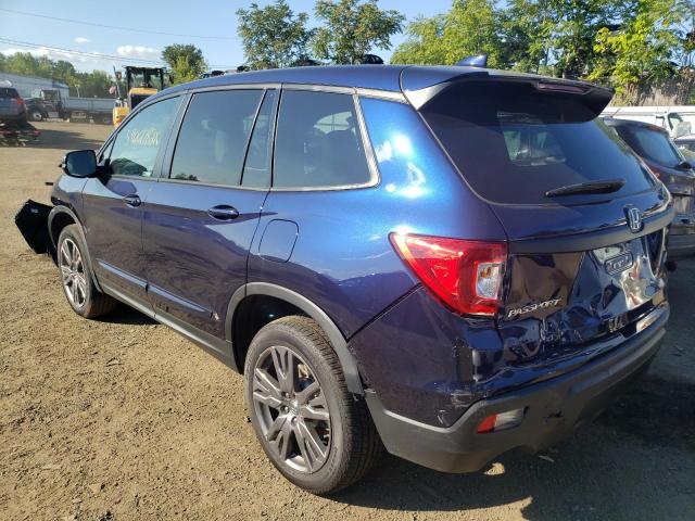 5FNYF8H55MB016072 - 2021 HONDA PASSPORT E 蓝色 照片 3