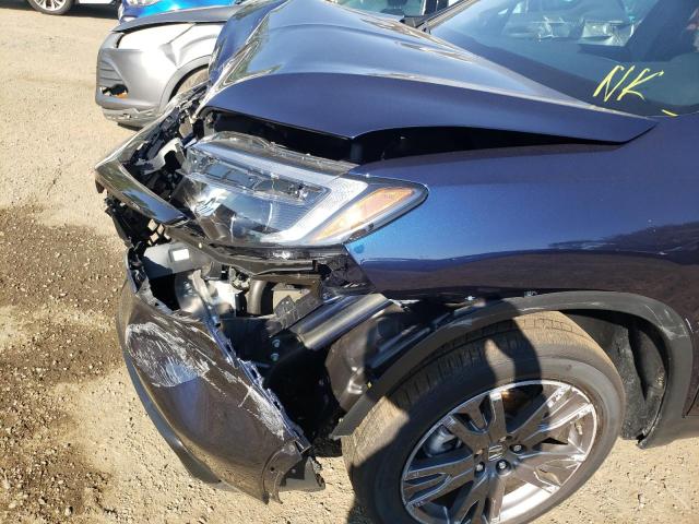 5FNYF8H55MB016072 - 2021 HONDA PASSPORT E 蓝色 照片 9