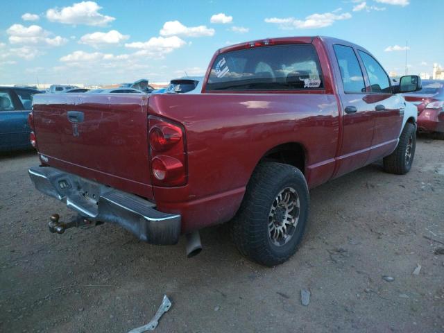 3D7KR28A48G225980 - 2008 DODGE RAM 2500 S Կարմիր լուսանկար 4