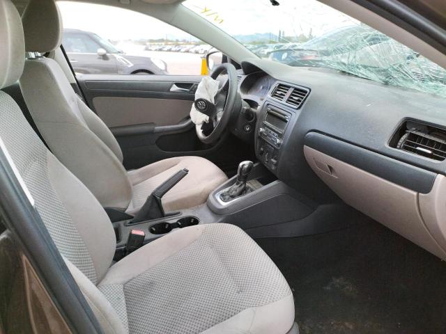 3VW2K7AJ9CM467208 - 2012 VOLKSWAGEN JETTA BASE 棕色 照片 5