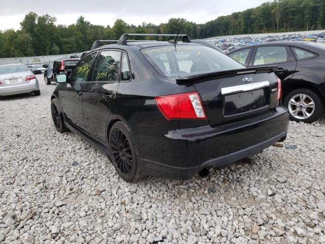 JF1GE76689G507517 - 2009 SUBARU IMPREZA WR BLACK photo 3