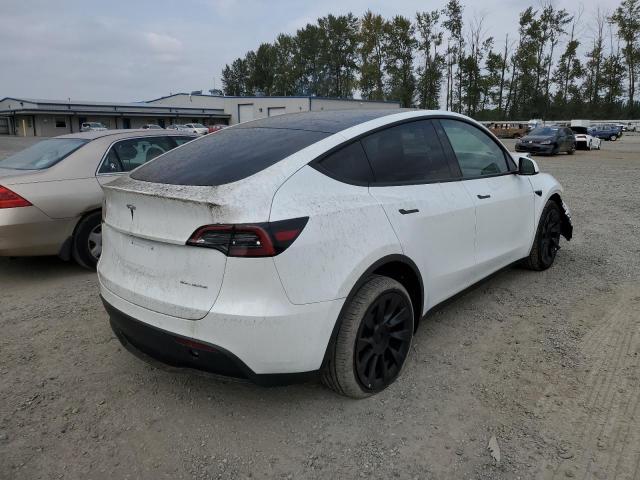 7SAYGDEEXNF387226 - 2022 TESLA MODEL Y أبيض صورة 4