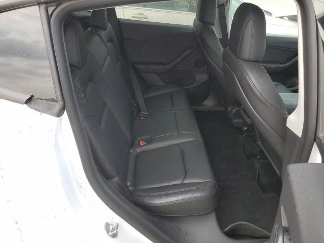 7SAYGDEEXNF387226 - 2022 TESLA MODEL Y أبيض صورة 6