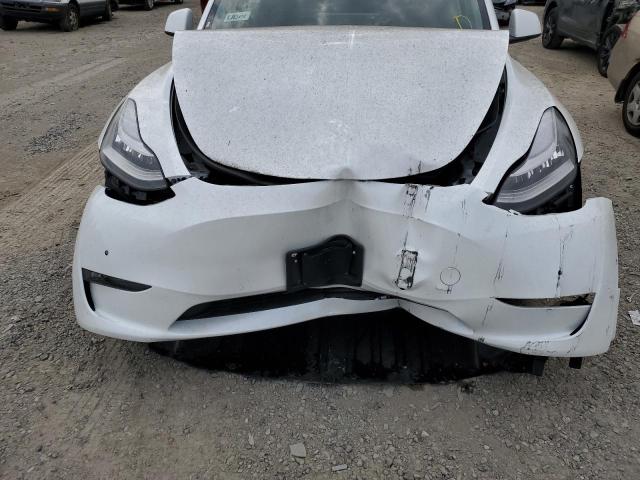 7SAYGDEEXNF387226 - 2022 TESLA MODEL Y أبيض صورة 9