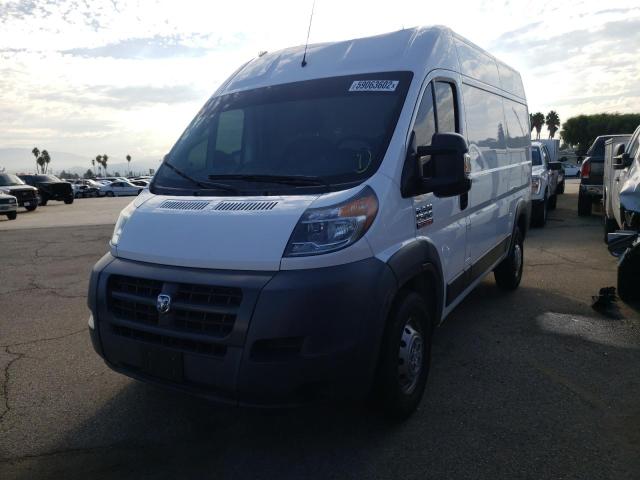 3C6TRVBG6HE543955 - 2017 RAM PROMASTER WHITE photo 2