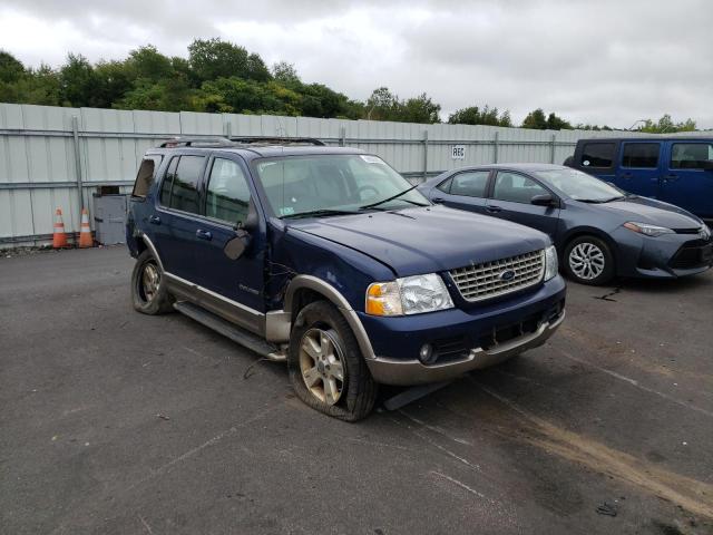 1FMZU74K64UA55143 - 2004 FORD EXPLORER E BLUE photo 1