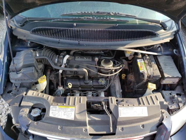 2C4GP54L15R506641 - 2005 CHRYSLER TOWN & COU BLUE photo 7