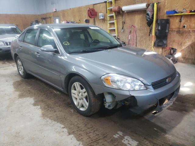 2G1WC583589273751 - 2008 CHEVROLET IMPALA LT GRAY photo 1