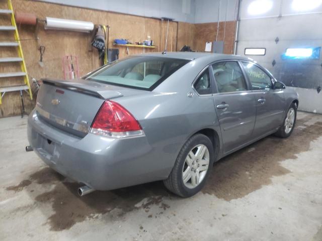 2G1WC583589273751 - 2008 CHEVROLET IMPALA LT GRAY photo 4