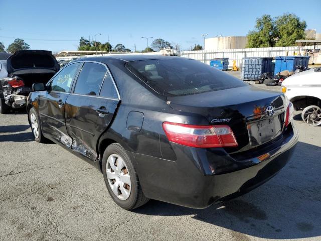 4T1BE46K57U071610 - 2007 TOYOTA CAMRY CE BLACK photo 3