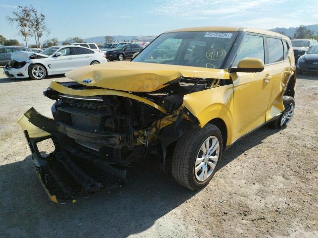 KNDJ23AU3L7047598 - 2020 KIA SOUL LX YELLOW photo 9