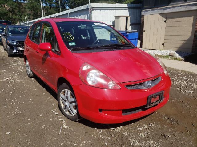 JHMGD37438S034607 - 2008 HONDA FIT RED photo 1