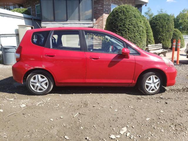 JHMGD37438S034607 - 2008 HONDA FIT RED photo 9