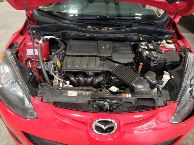 JM1DE1KYXE0174810 - 2014 MAZDA MAZDA2 SPO RED photo 7