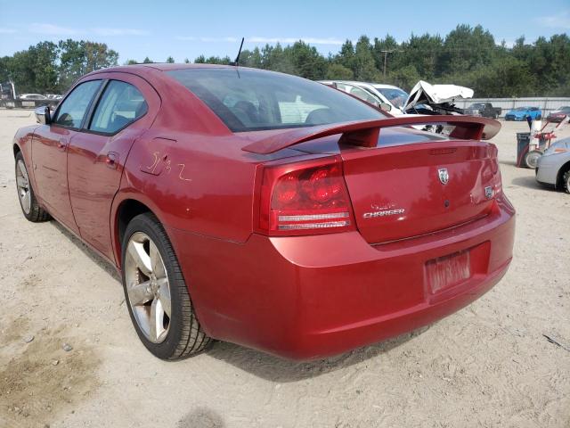 2B3KA33G18H304740 - 2008 DODGE CHARGER SX RED photo 3